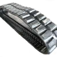 Low price rubber tracks mini excavator machinery part 400*72.5W*76 crawler rubber track